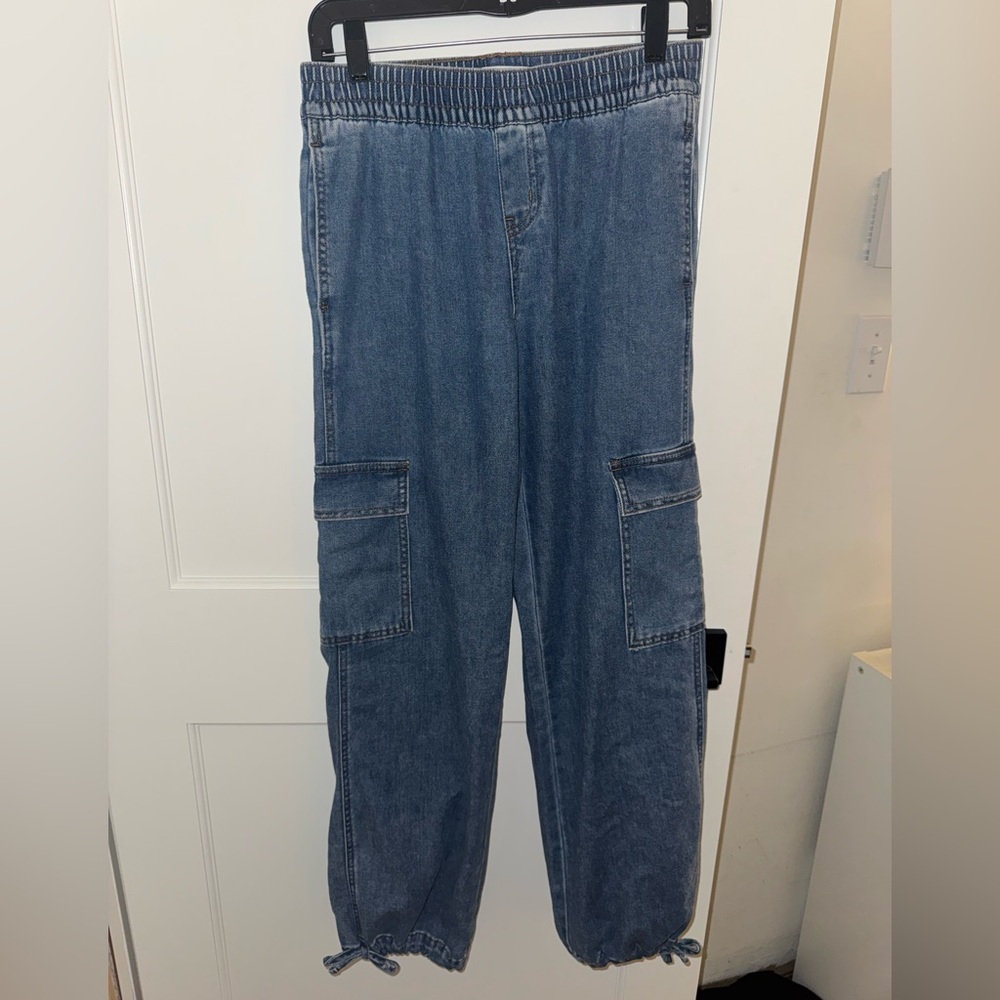 Vanilla Star Blue Cargo Jeans